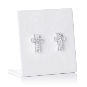 Kolczyki - krzyżyki - Stainless Steel