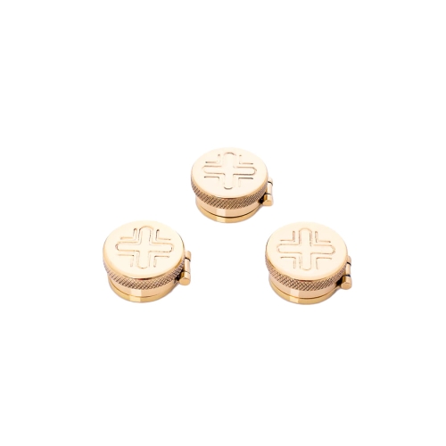 Pojemnik na olej święty - mosiądz - JS JAK-1004 - Dewocjonalia P.H. Jakóbczak - Katolicki sklep liturgiczny i hurtownia