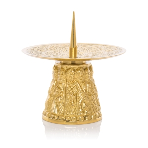 Lichtarz mosiężny - 7 cm