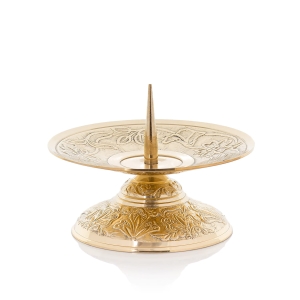 Lichtarz - mosiądz - 4,5 cm