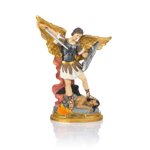 HY70821-2A.jpg Figurka - św. Michał Archanioł - 30 cm