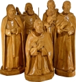 Pięciu Braci Męczenników (Benedyktyni) (Benedykt, Jan, Izak, Krystian, Mateusz) (95-120 cm) - ELM 676 - Dewocjonalia P.H. Jakóbczak - Katolicki sklep liturgiczny i hurtownia