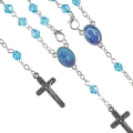 Dziesiątek różańca - szkło - św. Krzysztof - zapinanie - mini słoiczek - 6mm - JS R1177-0 - Dewocjonalia P.H. Jakóbczak - Katolicki sklep liturgiczny i hurtownia