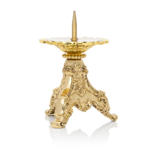 Lichtarz - mosiądz - 12 cm