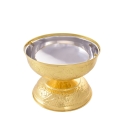 Chrzcielnica - zbiornik na wodę święconą - mosiądz - JS HBB-1006 - Dewocjonalia P.H. Jakóbczak - Katolicki sklep liturgiczny i hurtownia