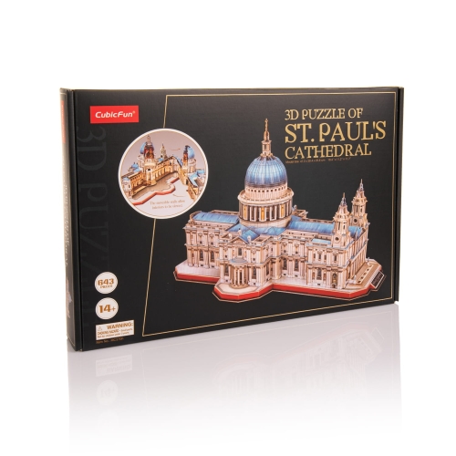 MC270h.jpg Puzzle 3D - Katedra Świętego Pawła  w Londynie