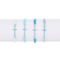Bransoletka - dziesiątek różańca - Delicate - JS BD015-0 - Dewocjonalia P.H. Jakóbczak - Katolicki sklep liturgiczny i hurtownia