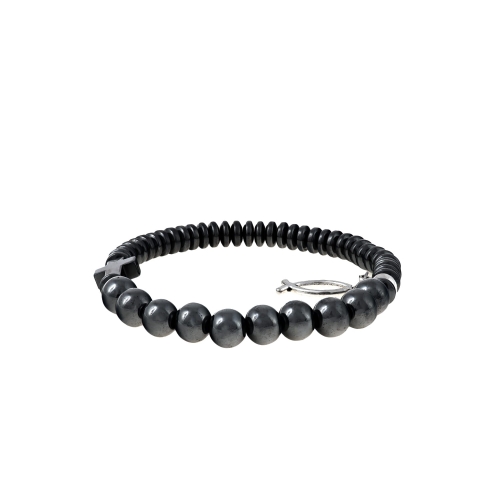 Bransoletka - dziesiątek różańca - hematyt - pudełko ozdobne - Ematite - JS BC2021 - Dewocjonalia P.H. Jakóbczak - Katolicki sklep liturgiczny i hurtownia