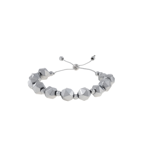 Bransoletka - dziesiątek różańca - hematyt - pudełko ozdobne - Ematite - JS BC2025S - Dewocjonalia P.H. Jakóbczak - Katolicki sklep liturgiczny i hurtownia