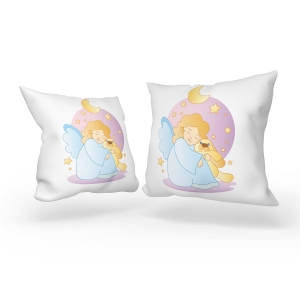 Poduszka - Aniołek z misiem