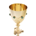 Kielich - pozłacany - mosiądz - JS C-1003-0 - Dewocjonalia P.H. Jakóbczak - Katolicki sklep liturgiczny i hurtownia