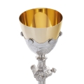 Kielich - pozłacany - mosiądz - nikiel - JS C-1003N-0 - Dewocjonalia P.H. Jakóbczak - Katolicki sklep liturgiczny i hurtownia