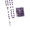 Różaniec - plastik - 8 mm - pudełko - mix kolorów - JS PR576 - Dewocjonalia P.H. Jakóbczak - Katolicki sklep liturgiczny i hurtownia