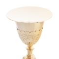 Kielich - patena  - mosiądz - pozłacany - JS CH-1003 - Dewocjonalia P.H. Jakóbczak - Katolicki sklep liturgiczny i hurtownia
