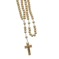 Różaniec - drewno - 8 mm - JS R282-0 - Dewocjonalia P.H. Jakóbczak - Katolicki sklep liturgiczny i hurtownia