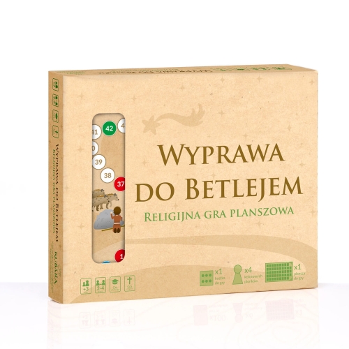 Gra planszowa - Wyprawa do Betlejem - GAR GP02 - Dewocjonalia P.H. Jakóbczak - Katolicki sklep liturgiczny i hurtownia