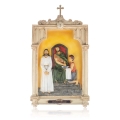 Droga krzyżowa - Stacje Drogi Krzyżowej - płaskorzeźba - żywica - JS ZY17900S-15 - Dewocjonalia P.H. Jakóbczak - Katolicki sklep liturgiczny i hurtownia