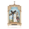 Droga krzyżowa - Stacje Drogi Krzyżowej - płaskorzeźba - żywica - JS ZY17900S-15 - Dewocjonalia P.H. Jakóbczak - Katolicki sklep liturgiczny i hurtownia