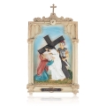 Droga krzyżowa - Stacje Drogi Krzyżowej - płaskorzeźba - żywica - JS ZY17900S-15 - Dewocjonalia P.H. Jakóbczak - Katolicki sklep liturgiczny i hurtownia