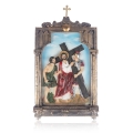 Droga krzyżowa - Stacje Drogi Krzyżowej - płaskorzeźba - żywica - JS ZY17900T-15 - Dewocjonalia P.H. Jakóbczak - Katolicki sklep liturgiczny i hurtownia