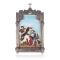 Droga krzyżowa - Stacje Drogi Krzyżowej - płaskorzeźba - żywica - JS ZY17900T-15 - Dewocjonalia P.H. Jakóbczak - Katolicki sklep liturgiczny i hurtownia
