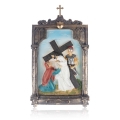 Droga krzyżowa - Stacje Drogi Krzyżowej - płaskorzeźba - żywica - JS ZY17900T-15 - Dewocjonalia P.H. Jakóbczak - Katolicki sklep liturgiczny i hurtownia