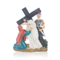 Droga krzyżowa - Stacje Drogi Krzyżowej - płaskorzeźba - żywica - JS ZY17899T-15S - Dewocjonalia P.H. Jakóbczak - Katolicki sklep liturgiczny i hurtownia