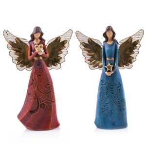 Anioł - serce - gwiazda - Decorato