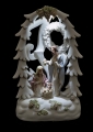 Szopka bożonarodzeniowa - Święta Rodzina - świecąca - Bianco - 14 cm - JS KWA15114 - Dewocjonalia P.H. Jakóbczak - Katolicki sklep liturgiczny i hurtownia