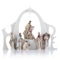 Szopka bożonarodzeniowa - świecąca - Bianco - JS KWS15156 - Dewocjonalia P.H. Jakóbczak - Katolicki sklep liturgiczny i hurtownia