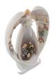 Szopka bożonarodzeniowa - świecąca - 16,5 cm - Bianco - JS KS14A083 - Dewocjonalia P.H. Jakóbczak - Katolicki sklep liturgiczny i hurtownia