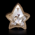 Szopka bożonarodzeniowa - Święta Rodzina - gwiazda - świecąca - 17 cm - Bianco - JS KWS17234 - Dewocjonalia P.H. Jakóbczak - Katolicki sklep liturgiczny i hurtownia