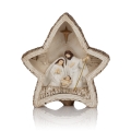 Szopka bożonarodzeniowa - Święta Rodzina - gwiazda - świecąca - 17 cm - Bianco - JS KWS17234 - Dewocjonalia P.H. Jakóbczak - Katolicki sklep liturgiczny i hurtownia