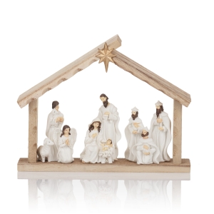Szopka bożonarodzeniowa - Bianco