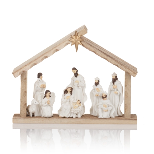 Szopka bożonarodzeniowa - Bianco - JS KWS17232 - Dewocjonalia P.H. Jakóbczak - Katolicki sklep liturgiczny i hurtownia