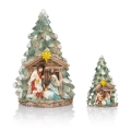 Szopka bożonarodzeniowa - Święta Rodzina - choinka - 15 cm - Classic - JS JS94128-1A - Dewocjonalia P.H. Jakóbczak - Katolicki sklep liturgiczny i hurtownia