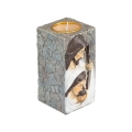 Świecznik - szopka bożonarodzeniowa - Święta Rodzina - 12,5 cm - Classic - JS JS93594A - Dewocjonalia P.H. Jakóbczak - Katolicki sklep liturgiczny i hurtownia
