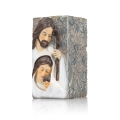 Świecznik - szopka bożonarodzeniowa - Święta Rodzina - 12,5 cm - Classic - JS JS93594A - Dewocjonalia P.H. Jakóbczak - Katolicki sklep liturgiczny i hurtownia