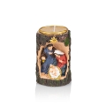 Świecznik - szopka bożonarodzeniowa - Święta Rodzina - 8 cm - Classic - JS JS92530-1A - Dewocjonalia P.H. Jakóbczak - Katolicki sklep liturgiczny i hurtownia