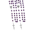 Różaniec - plastik - 8 mm - medalik pod indywidualną wklejkę żywiczną - produkt personalizowany - R576-2 - JS R576-2-0 - Dewocjonalia P.H. Jakóbczak - Katolicki sklep liturgiczny i hurtownia