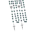 Różaniec - plastik - 8 mm - medalik pod indywidualną wklejkę żywiczną - produkt personalizowany - R576-2 - JS R576-2-0 - Dewocjonalia P.H. Jakóbczak - Katolicki sklep liturgiczny i hurtownia
