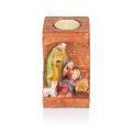 Świecznik - szopka bożonarodzeniowa - Święta Rodzina - 8 cm - Classic - JS JS93272A - Dewocjonalia P.H. Jakóbczak - Katolicki sklep liturgiczny i hurtownia