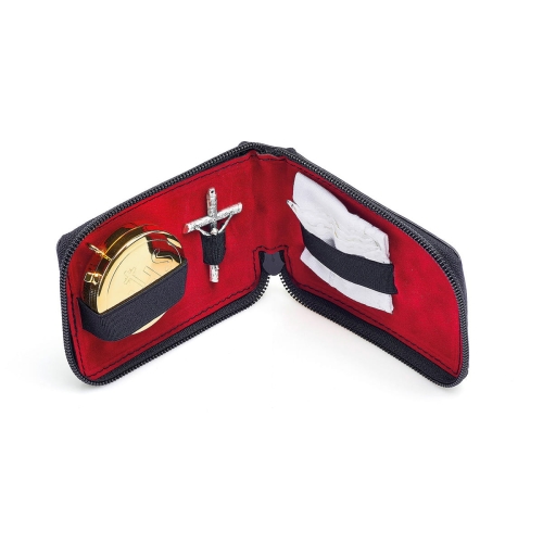 Bursa z wyposażeniem do posługi dla chorych, ze skóry cielęcej - AMR 928 - Dewocjonalia P.H. Jakóbczak - Katolicki sklep liturgiczny i hurtownia