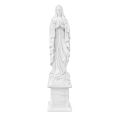 Figura - marmur - Matka Boża Różańcowa - 180 cm - JS MS02-180 - Dewocjonalia P.H. Jakóbczak - Katolicki sklep liturgiczny i hurtownia