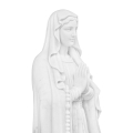 Figura - marmur - Matka Boża Różańcowa - 180 cm - JS MS02-180 - Dewocjonalia P.H. Jakóbczak - Katolicki sklep liturgiczny i hurtownia