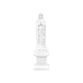 Figura - marmur - Matka Boża Różańcowa - 80 cm - JS MS02-80 - Dewocjonalia P.H. Jakóbczak - Katolicki sklep liturgiczny i hurtownia