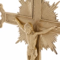 Krzyż ołtarzowy - mosiądz - 42 cm - JS CF-1028 - Dewocjonalia P.H. Jakóbczak - Katolicki sklep liturgiczny i hurtownia