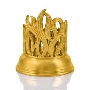 Lichtarz - mosiądz - 11,5 cm