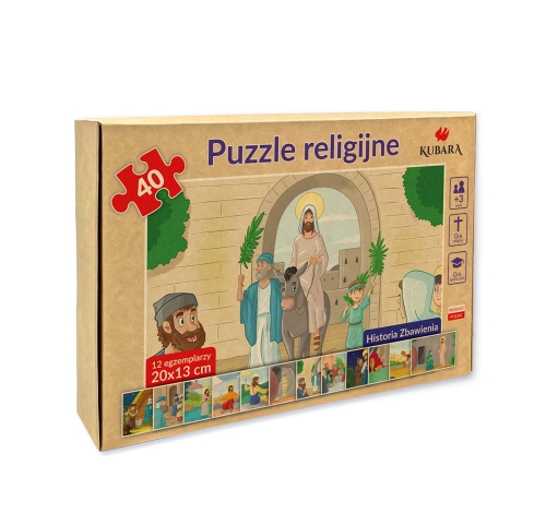 Puzzle - Historia zbawienia - 12 szt - GAR P-PUZHZ - Dewocjonalia P.H. Jakóbczak - Katolicki sklep liturgiczny i hurtownia