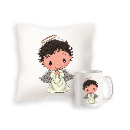zestaw7.jpg Zestaw poduszka + kubek - aniołek chłopiec 7